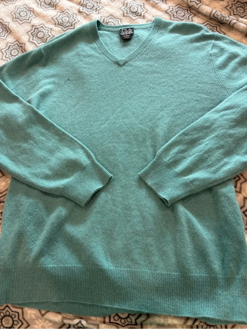 Jos. A. Bank V-Neck Cashmere Sweater